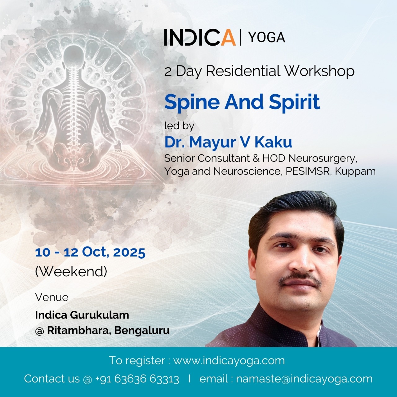 Spine & Spirit | 2 Day Residential Workshop