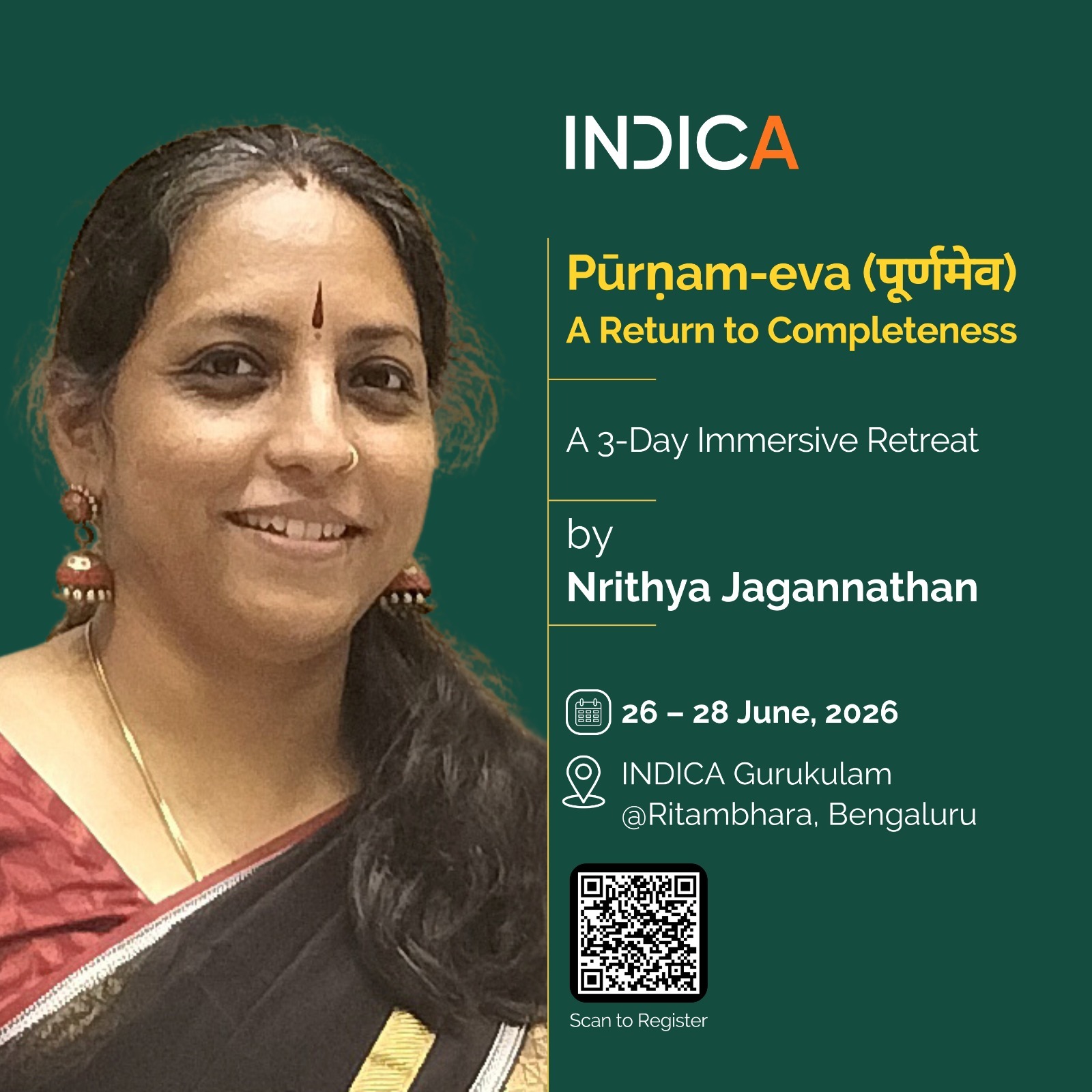 Pūrṇam-eva (पूर्णमेव) – A Return To Completeness