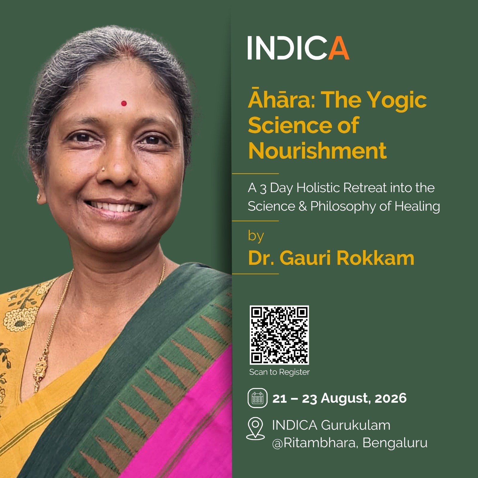 Āhāra: The Yogic Science of Nourishment