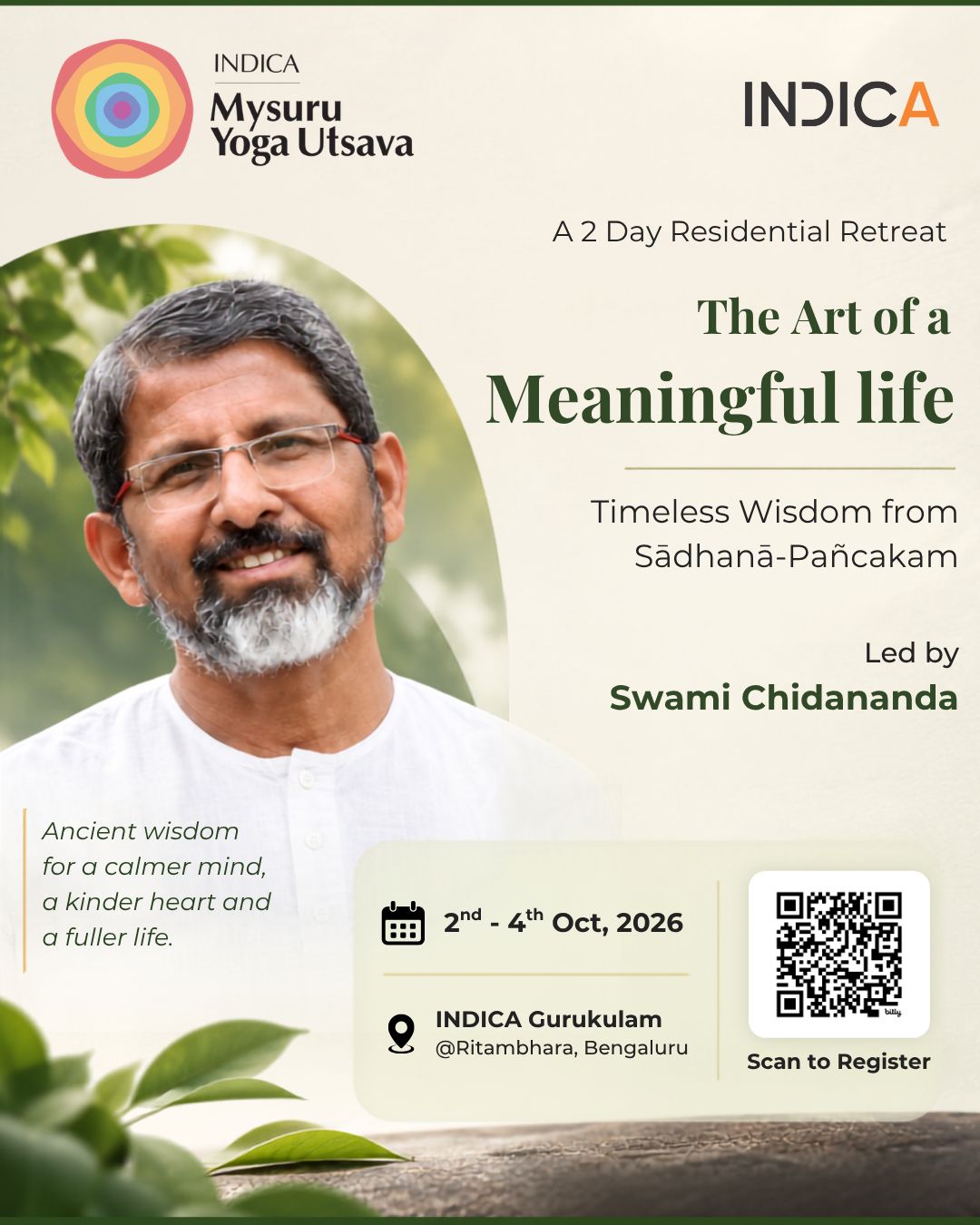 The Art of a Meaningful Life: Timeless Wisdom from Sādhanā-Pañcakam